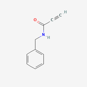 molecular formula C10H9NO B3058073 N-benzylprop-2-ynamide CAS No. 87605-11-6