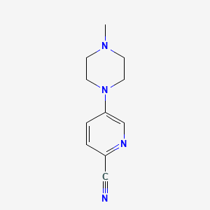 5-(4-Methylpiperazin-1-yl)pyridine-2-carbonitrile