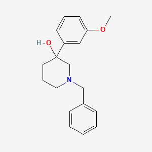 1-Benzyl-3-(3-methoxyphenyl)piperidin-3-ol