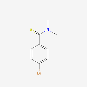 Benzenecarbothioamide, 4-bromo-N,N-dimethyl-