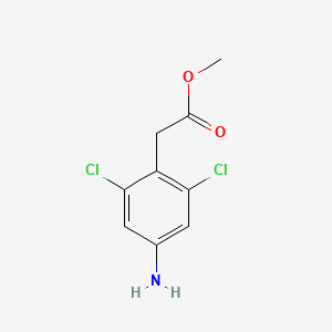 Methyl 2-(4-amino-2,6-dichlorophenyl)acetate