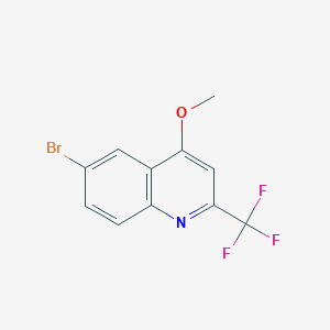 6-Bromo-4-methoxy-2-(trifluoromethyl)quinoline