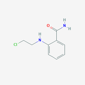 2-[(2-Chloroethyl)amino]benzamide