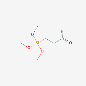 Propanal, 3-(trimethoxysilyl)-