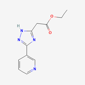 molecular formula C11H12N4O2 B3058186 CBI-BB ZERO/005511 CAS No. 883290-90-2