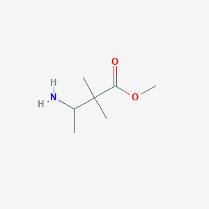 Methyl 3-amino-2,2-dimethylbutanoate