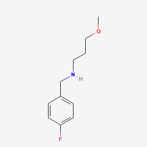 N-(4-fluorobenzyl)-3-methoxypropan-1-amine