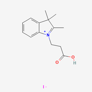 3H-Indolium, 1-(2-carboxyethyl)-2,3,3-trimethyl-, iodide