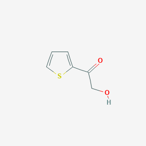 molecular formula C6H6O2S B3058228 Ethanone, 2-hydroxy-1-(2-thienyl)- CAS No. 88511-88-0