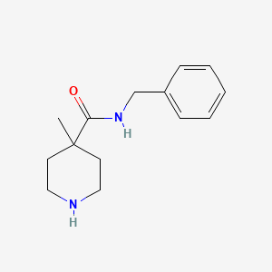 N-benzyl-4-methylpiperidine-4-carboxamide