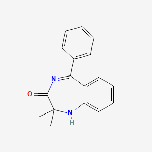 molecular formula C17H16N2O B3058252 Conformer A CAS No. 88629-08-7