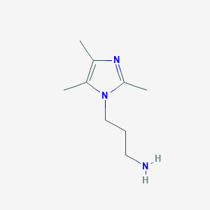 3-(2,4,5-Trimethyl-1H-imidazol-1-yl)propan-1-amine