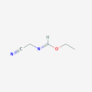 ethyl N-(cyanomethyl)methanimidate