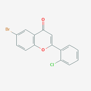 6-bromo-2-(2-chlorophenyl)-4H-chromen-4-one