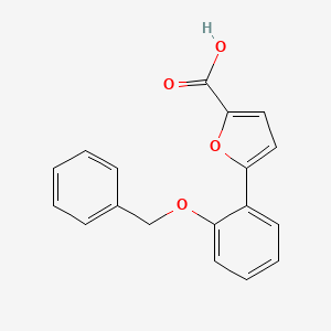 5-(2-(Benzyloxy)phenyl)furan-2-carboxylic acid