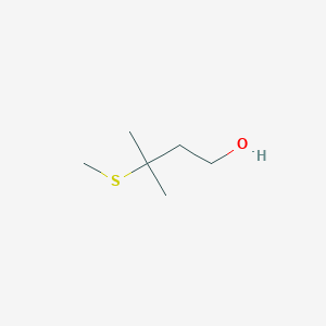 3-Methyl-3-(methylsulfanyl)butan-1-ol