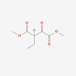 molecular formula C8H12O5 B3058355 Dimethyl 2-ethyl-3-oxobutanedioate CAS No. 89073-66-5