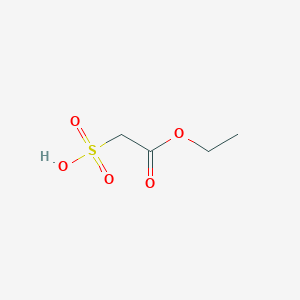 molecular formula C4H8O5S B3058366 Ethyl sulfoacetate CAS No. 89124-45-8
