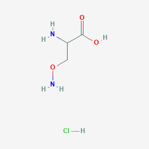 Serine, O-amino-, monohydrochloride