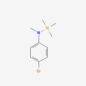 Silanamine, N-(4-bromophenyl)-N,1,1,1-tetramethyl-