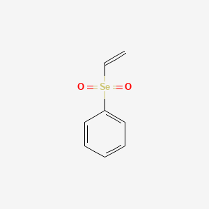 molecular formula C8H8O2Se B3058399 (Vinylselenonyl)benzene CAS No. 89268-23-5