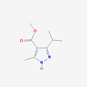 methyl 5-isopropyl-3-methyl-1H-pyrazole-4-carboxylate
