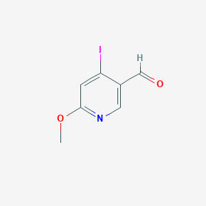 4-Iodo-6-methoxynicotinaldehyde