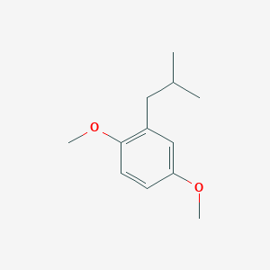 molecular formula C12H18O2 B3058456 2-isobutyl-1,4-diMethoxybenzene CAS No. 89556-61-6