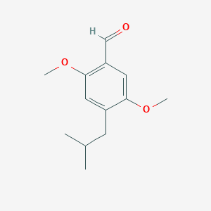 Benzaldehyde, 2,5-dimethoxy-4-(2-methylpropyl)-