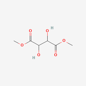 molecular formula C6H10O6 B3058463 D-Dimethyl tartrate CAS No. 89599-43-9
