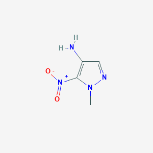 1H-Pyrazol-4-amine, 1-methyl-5-nitro-