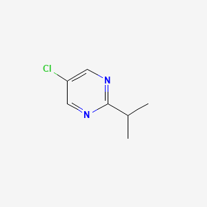 molecular formula C7H9ClN2 B3058475 5-CHLORO-2-ISOPROPYLPYRIMIDINE CAS No. 89622-81-1