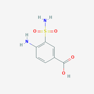 B3058487 4-Amino-3-sulfamoylbenzoic acid CAS No. 89694-28-0