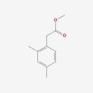 molecular formula C11H14O2 B3058490 Methyl 2-(2,4-dimethylphenyl)acetate CAS No. 89722-18-9