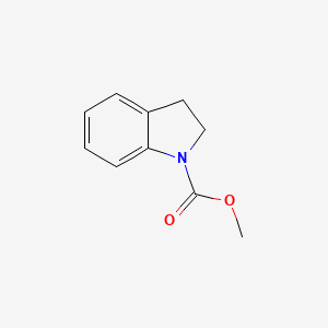 B3058516 methyl 2,3-dihydro-1H-indole-1-carboxylate CAS No. 89875-37-6