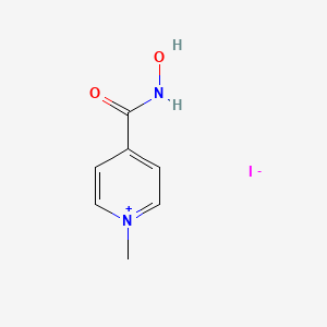 molecular formula C7H9IN2O2 B3058538 4-Hydroxycarbamoyl-1-methylpyridinium iodide CAS No. 89970-81-0