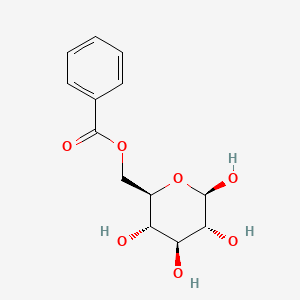 molecular formula C13H16O7 B3058546 Vacciniin CAS No. 90-75-5