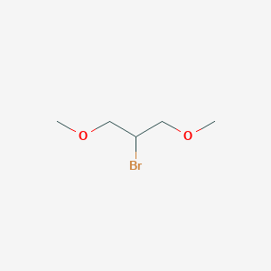 molecular formula C5H11BrO2 B3058589 2-Bromo-1,3-dimethoxypropane CAS No. 90321-39-4