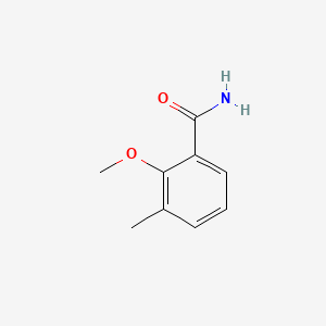 molecular formula C9H11NO2 B3058633 2-methoxy-3-methylbenzamide CAS No. 90609-90-8