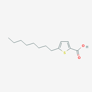 molecular formula C13H20O2S B3058636 5-Octylthiophene-2-carboxylic acid CAS No. 90619-88-8