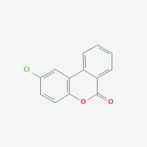 molecular formula C13H7ClO2 B3058668 2-Chloro-6h-benzo[c]chromen-6-one CAS No. 90909-58-3