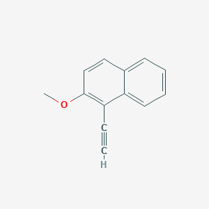 molecular formula C13H10O B3058781 1-Ethynyl-2-methoxynaphthalene CAS No. 917894-85-0