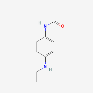 molecular formula C10H14N2O B3058784 N-(4-(ethylamino)phenyl)acetamide CAS No. 91811-13-1