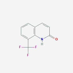 molecular formula C10H6F3NO B3058832 8-(Trifluoromethyl)quinolin-2(1H)-one CAS No. 920494-30-0