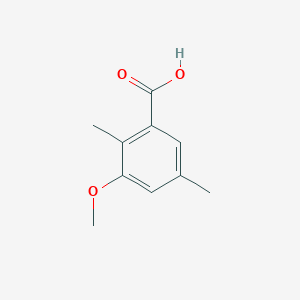 molecular formula C10H12O3 B3058871 3-Methoxy-2,5-dimethylbenzoic acid CAS No. 92315-49-6