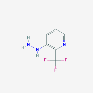 3-Hydrazinyl-2-(trifluoromethyl)pyridine