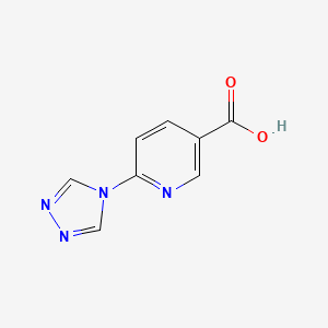 6-(4H-1,2,4-Triazol-4-yl)nicotinic acid