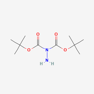molecular formula C10H20N2O4 B3058922 N,N-di-tert-butylcarbazate CAS No. 92846-89-4