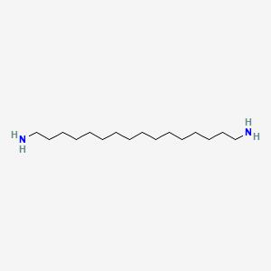 molecular formula C16H36N2 B3058932 1,16-diaminohexadecane CAS No. 929-94-2