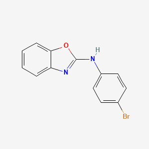 N-(4-Bromophenyl)benzo[d]oxazol-2-amine